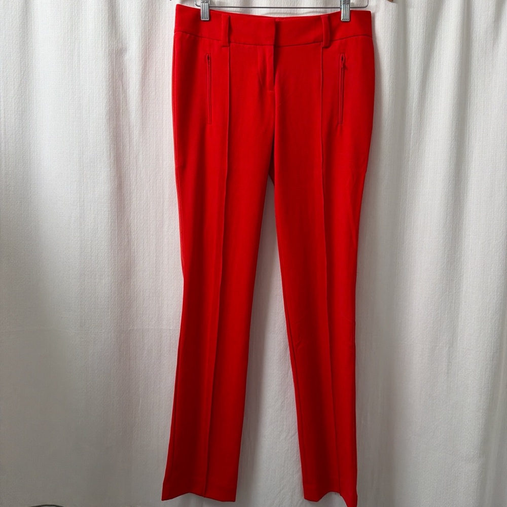 NWOT Ann Taylor Red Straight Leg Pants | Size: 4
